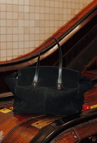 Promod Grand sac en cuir Femme Noir - Promod - Modalova