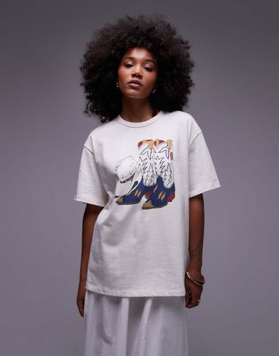 Tabor - T-shirt imprimÃ© bottes - Blanc Blanc XXL female - Levi's - Modalova