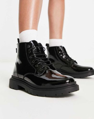 Bottines en cuir Ã  lacets - Noir Noir 36.5 female - Levi's - Modalova