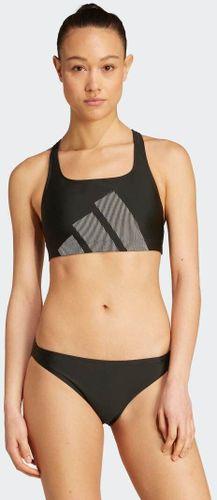 Big Bars - Haut de bikini Ã  dos en C - Noir Noir W26 female - Adidas Performance - Modalova