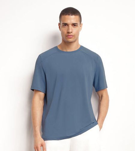T-shirt de sport en matière aérée Bleu Jean Move Bleu S - Dim - Modalova