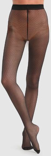 Collant noir SIGNATURE Illusion résille 20D - Féminin - Taille 2 Noir 2 - Dim - Modalova