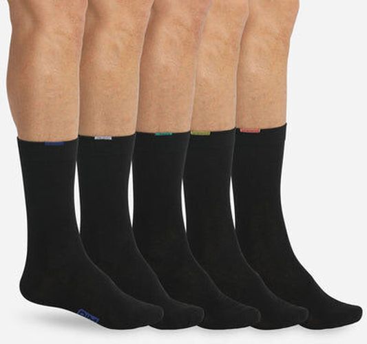 Lot de 5 paires chaussettes noires Eco Noir 43/46 - Dim - Modalova