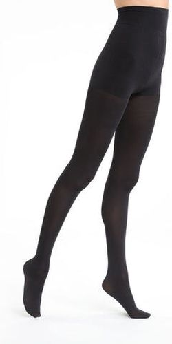Collant ventre plat noir ultra opaque Diam';s 70D Noir 3/4 - Dim - Modalova