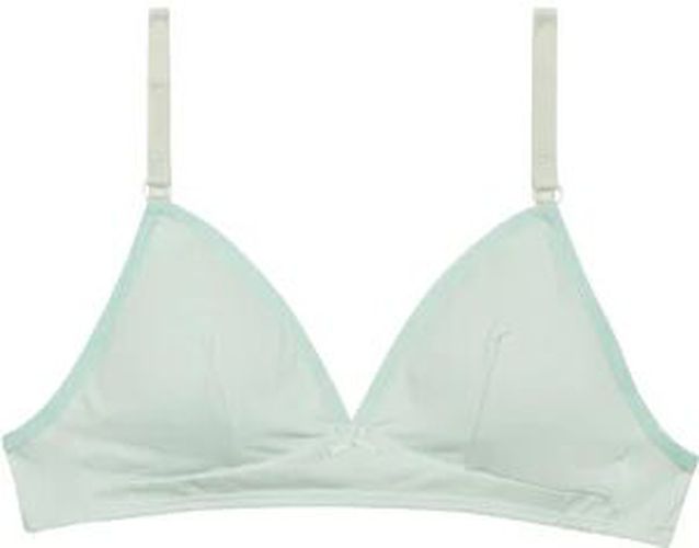 Soutien-gorge triangle sans armature en coton bio Bleu Pastel Skin Care - Féminin - Taille 70A Bleu 70A - Dim - Modalova