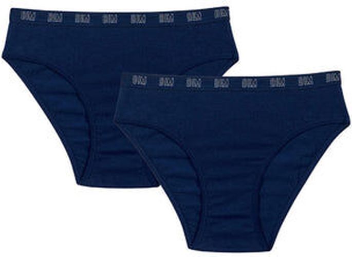 Lot de 2 culottes filles en coton bio Bleu Marine Skin Care Bleu 16 - Dim - Modalova
