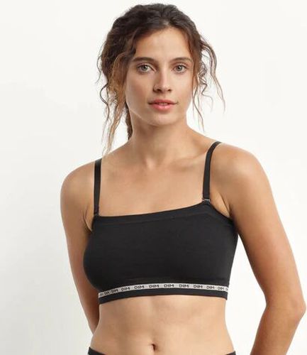 Soutien-gorge bandeau en modal polyamide Noir sans armature Icons Seamless - Féminin - Taille L Noir L - Dim - Modalova