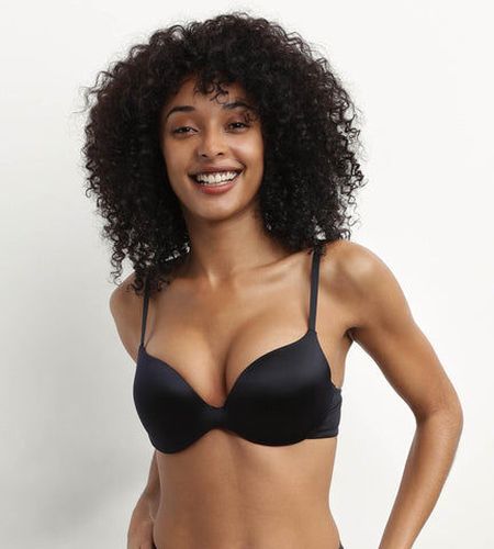 Soutien-gorge push-up microfibre Noir Comfort Collection Noir 100B - Dim - Modalova