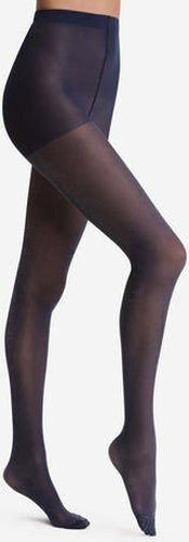 Collant semi-opaque brillant marine Style Bleu 3/4 - Dim - Modalova