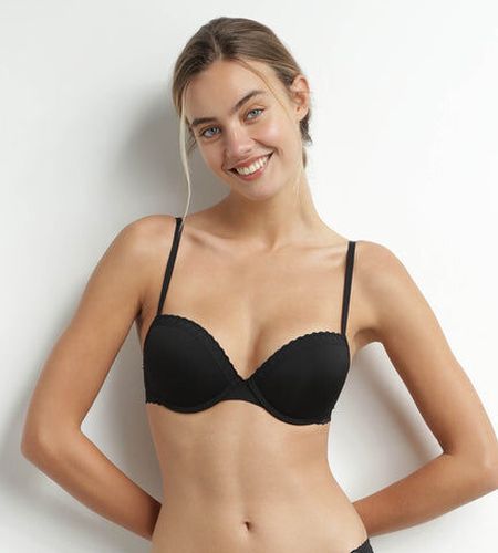 Soutien-gorge corbeille à armatures en microfibre Noir Daily Micro Noir 90E - Dim - Modalova