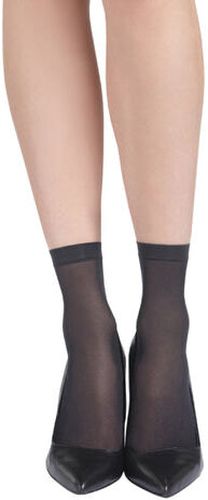 Lot de 4 socquettes noires Eco semi-opaques 30D Noir 35/41 - Dim - Modalova