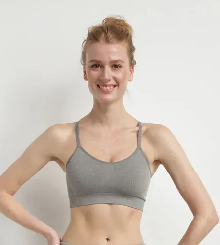 Brassière sans coutures à impact léger galet Sport - Féminin - Taille S S - Dim - Modalova