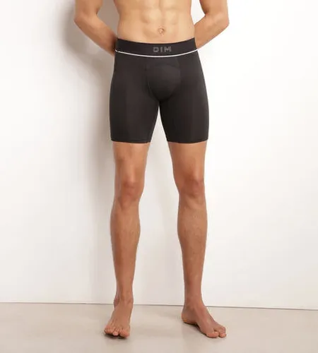 Boxer long en microfibre et mesh Noir Move Noir M - Dim - Modalova