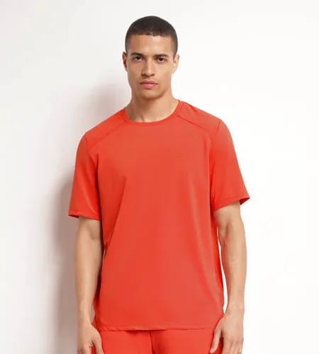 T-shirt de sport en matière aérée Rouge Move Orange XL - Dim - Modalova
