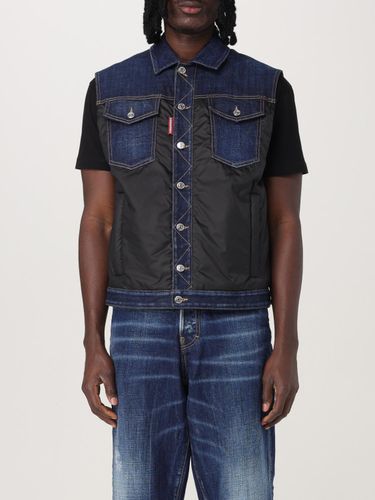 Gilet couleur Bleu 50 - Dsquared2 - Modalova