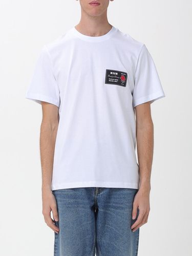 T-Shirt MSGM Homme couleur Blanc XL - Msgm - Modalova