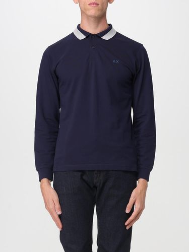 Polo couleur Bleu Marine M - Sun68 - Modalova