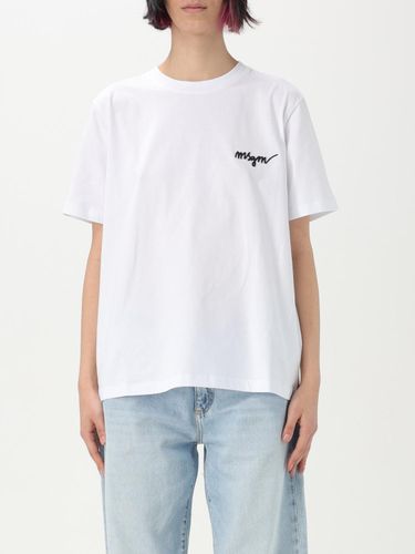 T-Shirt MSGM Femme couleur Blanc M - Msgm - Modalova