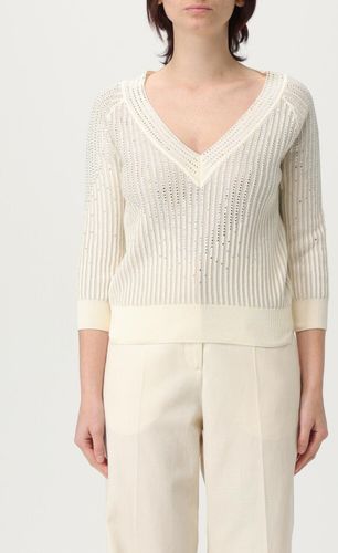 Pull couleur Blanc M - Ermanno Scervino - Modalova