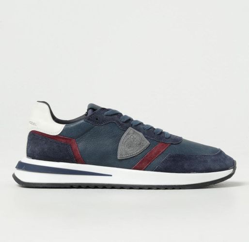 Baskets couleur Bleu 43 - Philippe Model - Modalova
