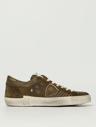 Baskets couleur Vert 44 - Philippe Model - Modalova