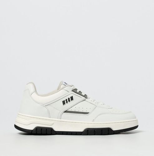 Baskets MSGM Homme couleur Blanc 39 - Msgm - Modalova
