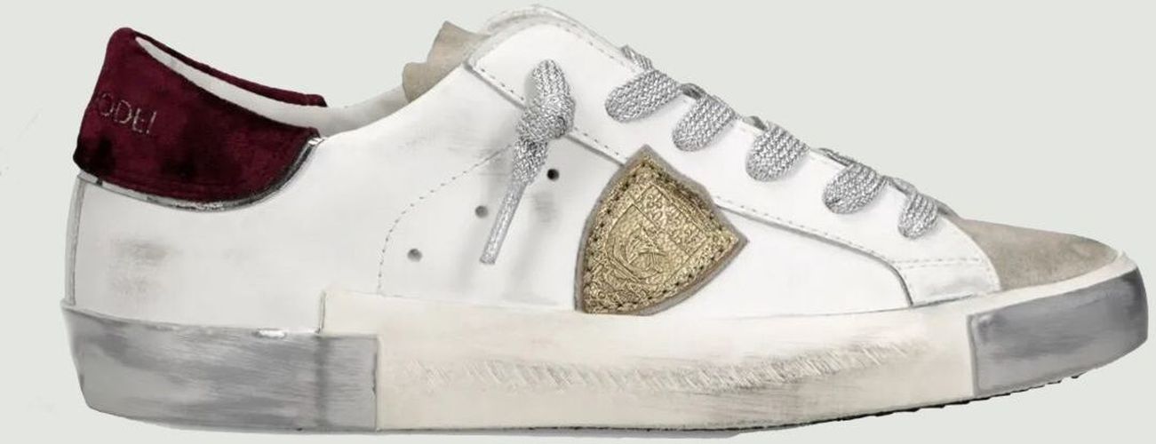 Baskets couleur Blanc 2 36 - Philippe Model - Modalova
