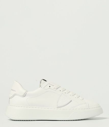 Baskets couleur Blanc 40 - Philippe Model - Modalova