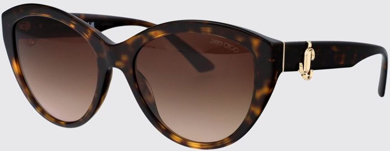 Lunettes De Soleil couleur Marron 55 - Jimmy choo - Modalova