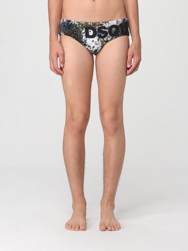 Maillot De Bain Homme couleur Vert 50 - Dsquared2 - Modalova