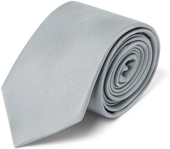 Draeger Cravate twill gris clair - Draeger - Modalova