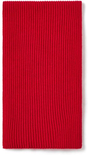 Echarpe Maille Cotelée - Rouge - Draeger - Modalova