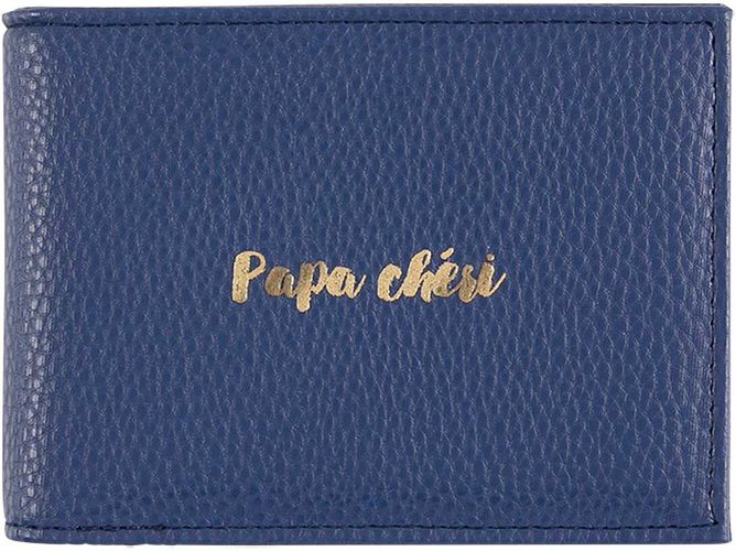 Portefeuille - Papa chéri - bleu marine - Draeger - Modalova