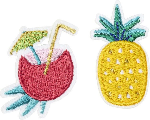 Draeger Broche brodée Coco Ananas - Draeger - Modalova