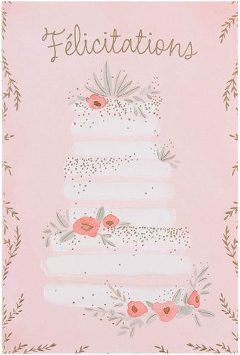 Carte mariage Félicitations - Draeger - Modalova