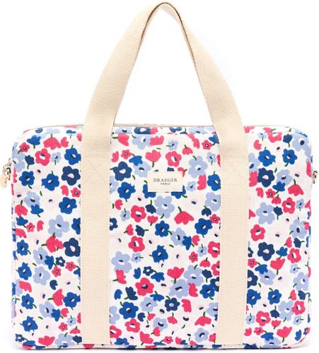 Sac Ordinateur En Coton Office Chic - Plusieurs Motifs - Draeger - Modalova