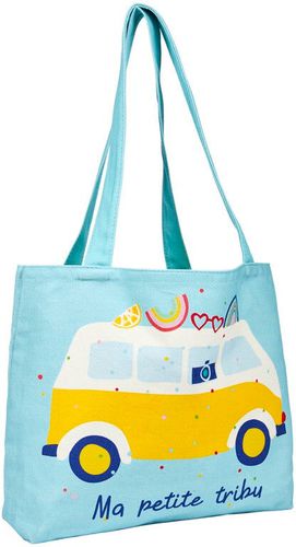 Sac Tote Bag Coton - Plusieurs Motifs - Draeger - Modalova