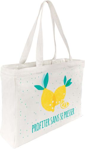 Tote Bag Coton - Plusieurs Imprimés - Draeger - Modalova