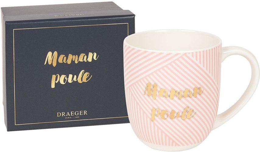 Mug En Céramique Avec Coffret Cadeau - Thème Famille - Draeger - Modalova