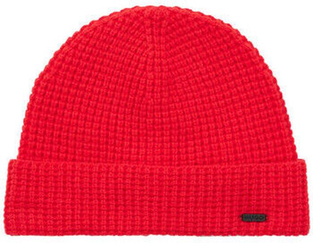 Bonnet BONNET EN LAINE MÉLANGÉE XAFFLE ROUGE Rouge - BOSS - Modalova