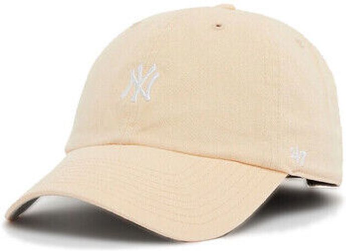 Casquette CASQUETTE 47 BRAND MLB NEW YORK YANKEES BASE RUNNER BEIGE Beige - '47 Brand - Modalova