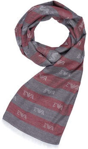 Echarpe Emporio Armani Foulard Gris - Giorgio Armani - Modalova