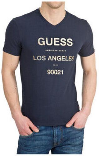 Polo T-Shirt L.A. Logo M91I42 Bleu Marine Bleu - Guess - Modalova
