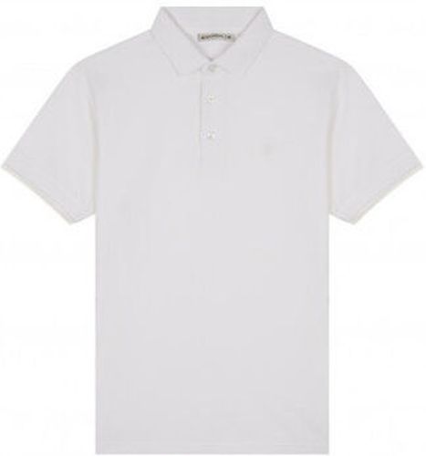 Pyjamas / Chemises de nuit Polo en pur coton manches courtes et logo brodé Blanc - Mariner - Modalova