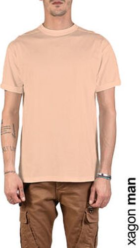 T-shirt A2108 1Z X0044 Rose - Xagon Man - Modalova
