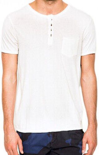 Polo T-Shirt Col Rond M51P05 Blanc Blanc - Guess - Modalova