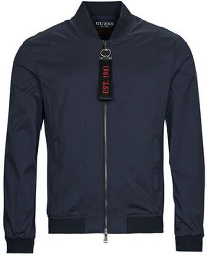 Blouson Guess STRETCH BOMBER Marine - Guess - Modalova