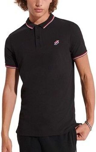 Polo Original mini logo Noir - Superdry - Modalova
