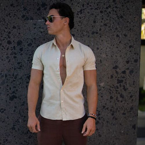 Chemise THEAD. BRUCE Kaki - THEAD. - Modalova