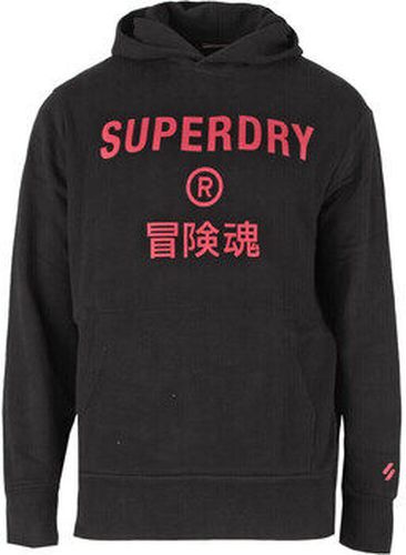 Sweat-shirt CODE CORE SPORT HOOD Noir - Superdry - Modalova